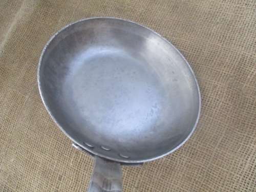 Great For The Campers.... Rare Vintage Hendlers 180mm Steel Skillet By Hendlers Catering Division