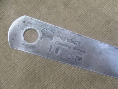 Great For The Campers.... Rare Vintage Hendlers 180mm Steel Skillet By Hendlers Catering Division