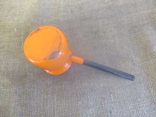 Beautiful Vintage Made In Poland Old Fashioned Enamel Cezve / Biriki / Turkish Coffee Pot