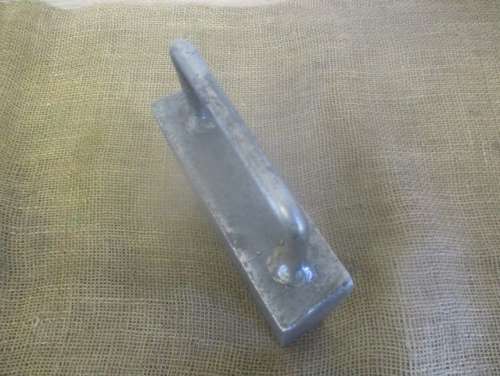 Always Useful In The Workshop....And Unbreakable....This Extra Heavy Duty Solid Steel Square "Anvil"