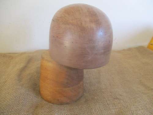 Rare Antique/Vintage Millinery Wooden 90100 - 22 1/2" Hat Block        Approx 1940's