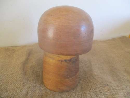 Rare Antique/Vintage Millinery Wooden 90100 - 22 1/2" Hat Block        Approx 1940's