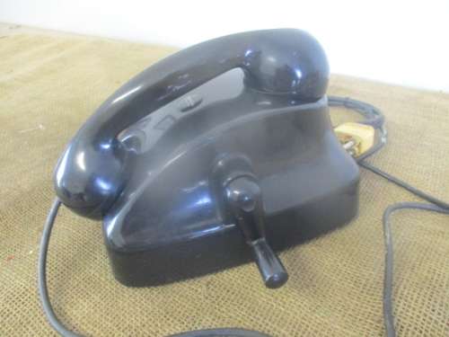 Beautiful Vintage Siemens South Africa Bakelite Desk Telephone