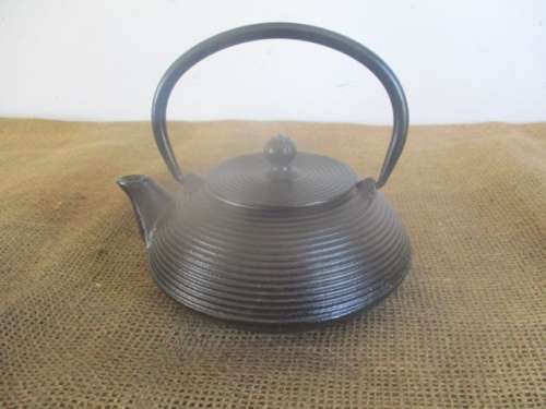 Have A Nice Cup Of Some Healthy Tea Made In This Cute Little Vintage Cast Iron Japanese Teapot