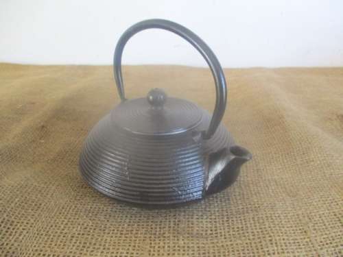 Have A Nice Cup Of Some Healthy Tea Made In This Cute Little Vintage Cast Iron Japanese Teapot