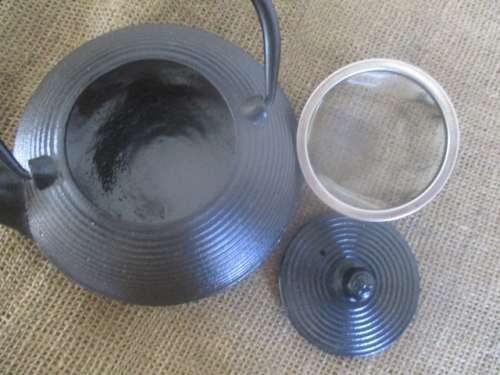 Have A Nice Cup Of Some Healthy Tea Made In This Cute Little Vintage Cast Iron Japanese Teapot