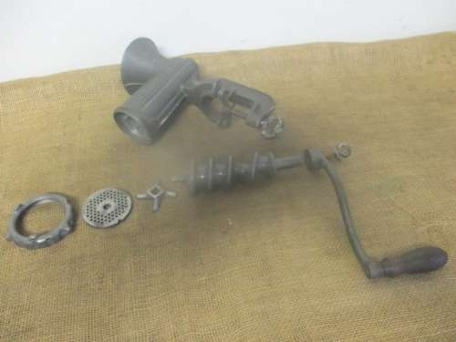 Complete Sizable Vintage Cast Iron No 10 Alexanderwerk Meat Mincer       Germany