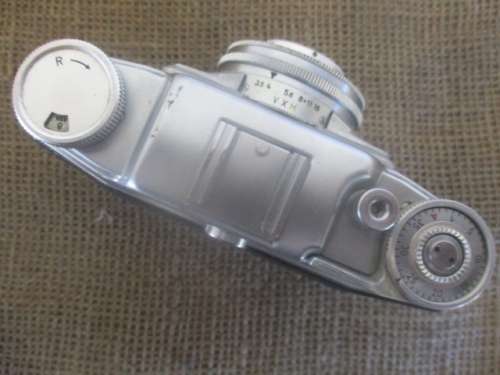 Real Vintage Agfa SLR 35mm Film Camera In Original Leather Pouch With Shoulder Strap     Germany