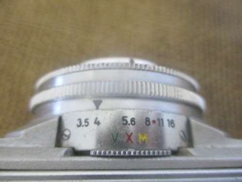 Real Vintage Agfa SLR 35mm Film Camera In Original Leather Pouch With Shoulder Strap     Germany