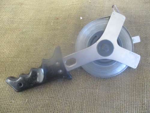 Beautiful Vintage 30Meter Lufkin FC230M Engineers Steel Measuring Tape