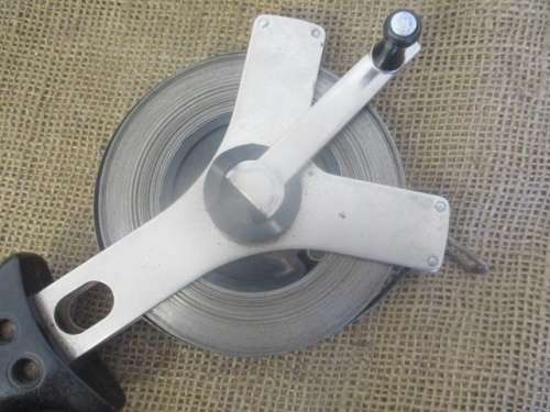 Beautiful Vintage 30Meter Lufkin FC230M Engineers Steel Measuring Tape