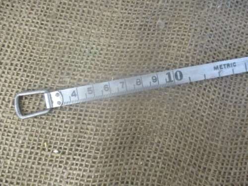 Beautiful Vintage 30Meter Lufkin FC230M Engineers Steel Measuring Tape