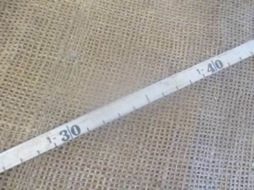 Beautiful Vintage 30Meter Lufkin FC230M Engineers Steel Measuring Tape