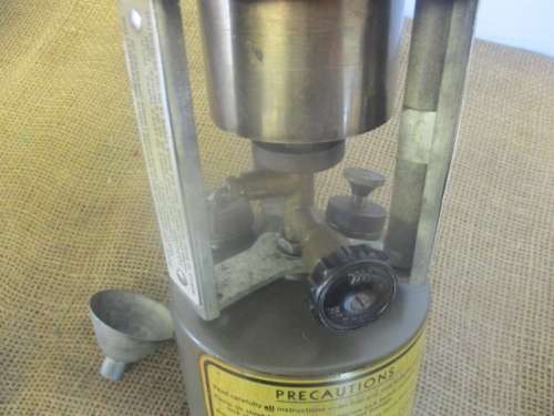 Super Rare : Vintage U.S. Military WWII 1945 Kerosene Field Stove By C.M. Mfg. Co 1945