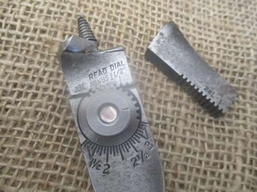 Genuine Vintage Irwin Micro-Dial Expansive No 22 Auger Drill Bit In Original Packaging