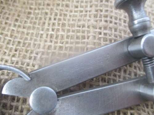 For BenBoo Bid Only - Two High Quality Vintage Calipers : The LS Starrett Co And Moore & Wright