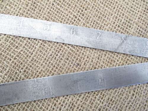 BenBoo Bid Only - Fine Vintage General Hardware Mfg.Co 36" Three Fold Metal Ruler And Two