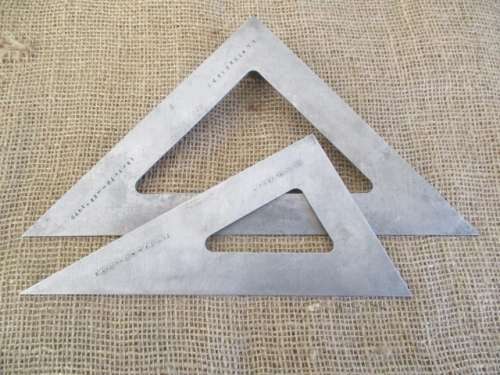 BenBoo Bid Only - Fine Vintage General Hardware Mfg.Co 36" Three Fold Metal Ruler And Two