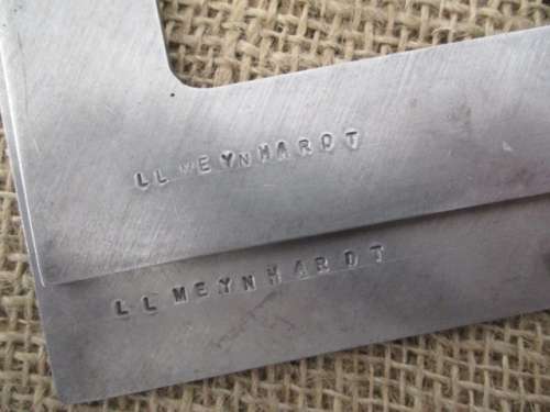 BenBoo Bid Only - Fine Vintage General Hardware Mfg.Co 36" Three Fold Metal Ruler And Two