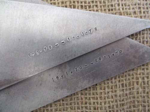 BenBoo Bid Only - Fine Vintage General Hardware Mfg.Co 36" Three Fold Metal Ruler And Two