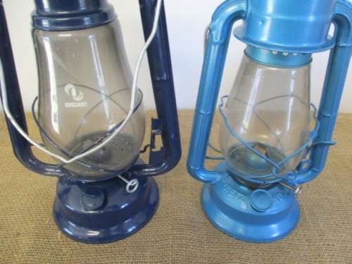 Is This Our Future...A Nice Family Of Four Kerosene Oil Laterns