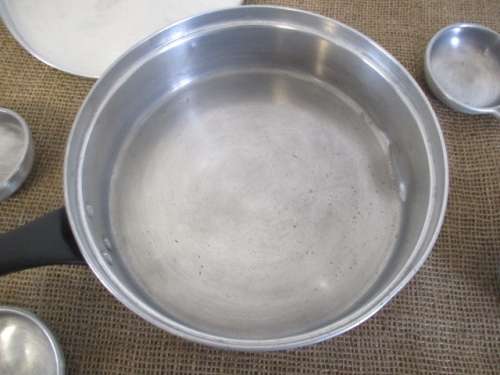 Beautiful Real Old Aluminum 4-Egg Poacher Pan