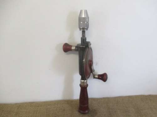 Beautiful Vintage No 40 Mit-A-Mit Hand Drill    By Silex Tools   Made In Australia