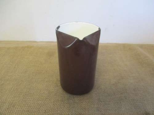 Nice Vintage Heavy Duty Old Fashioned Enamel Beaker