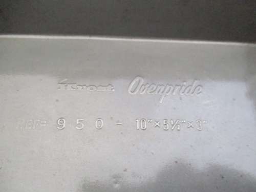 Two Very Beautiful And Sturdy Vintage Metal Bread Pans                       Made In England