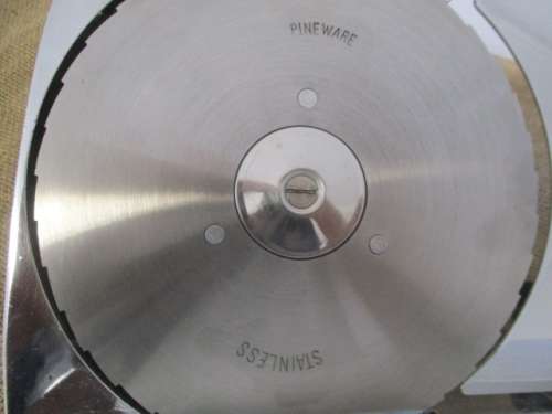 So Beautiful Vintage Pineware Stainless Bread Slicer