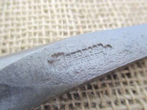 For The Serious Man.....Super Large Heavy Duty 500mm Bedford Round Steel File    Sheffield, England