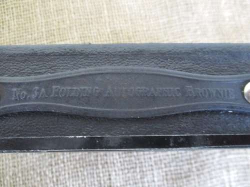 For VicMyb Bid Only - Antique Kodak No 3-A Folding Autographic Brownie Camera By Canadian