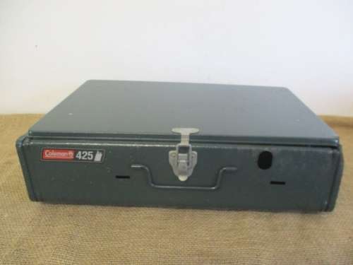 Very Rare Vintage Coleman 425 Two Burner Fuel Camping Stove       Approx 1999