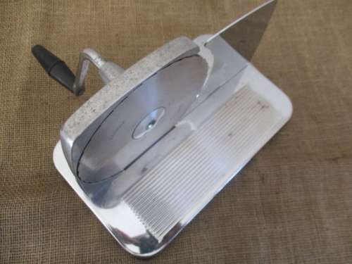 Vintage Pineware Stainless Bread Slicer