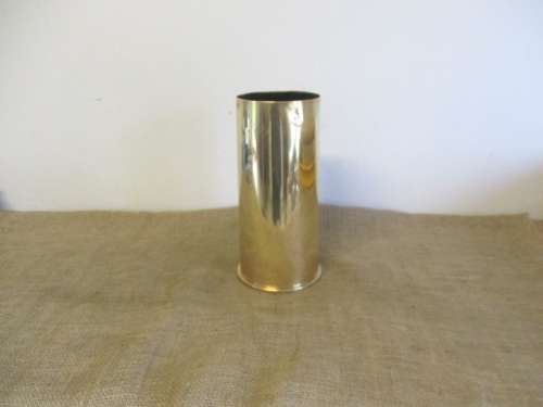 Exceptionally Rare.....This Rare Vintage WWII 4.7in. MKS IX IX XII XII Guns Naval Brass Shell Casing