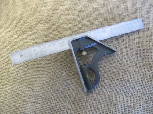 Beautiful Stanley 300mm Heavy Duty Steel Adjustable Combination Square