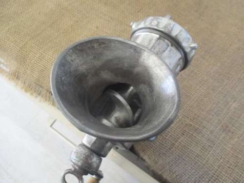 Beautiful And Complete Vintage Cast Iron No 8 Husqvarna Reliance Meat Mincer         Made In Sweden