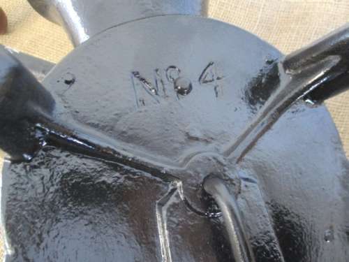 Very Neat And Complete Large Vintage Cast Iron No 4 Lovelock Coffee Grinder        London