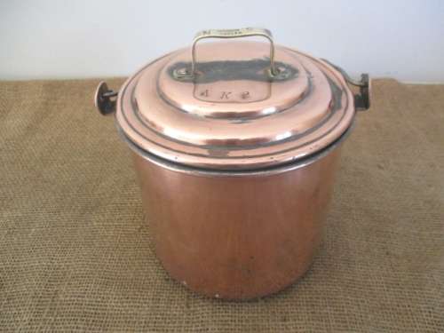 Wonderful Vintage Asian Kataekeyn Royteph N3 Copper & Brass Billy Can