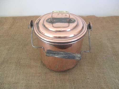 Wonderful Vintage Asian Kataekeyn Royteph N3 Copper & Brass Billy Can