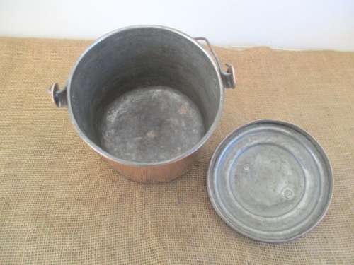 Wonderful Vintage Asian Kataekeyn Royteph N3 Copper & Brass Billy Can