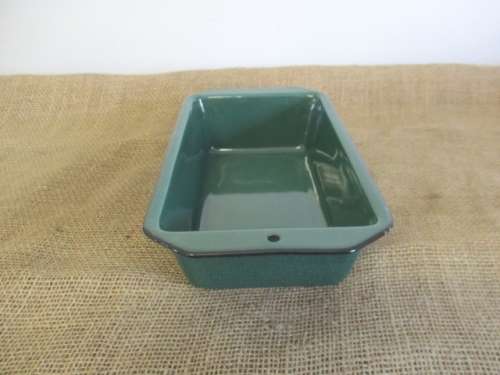 For Lorna`s Bid Only - Very Neat Old Fashioned Enamel Pie Dish