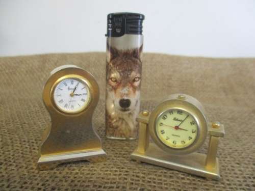 They Are Timeless....Nice Collection Of Various Vintage Quartz Carriage Clocks For Repairs