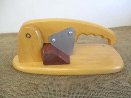 For Lorna`s Bid Only  Beautiful Wooden Biltong Slicer