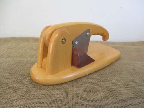 For Lorna`s Bid Only  Beautiful Wooden Biltong Slicer