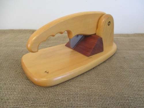 For Lorna`s Bid Only  Beautiful Wooden Biltong Slicer