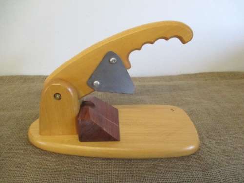 For Lorna`s Bid Only  Beautiful Wooden Biltong Slicer
