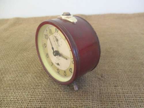 An Awesome Vintage Peter Wind-Up Alarm Travel Clock