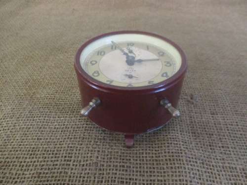 An Awesome Vintage Peter Wind-Up Alarm Travel Clock
