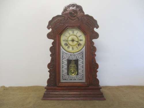 Nice Antique Ansonia Mantel Clock By The Ansonia Clock Co. Manufactures. U.S.A.